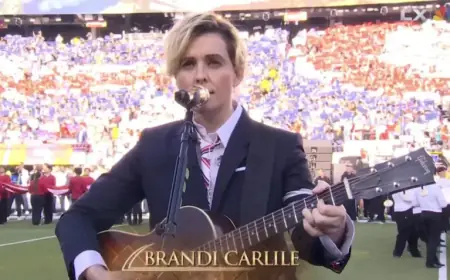 Brandi Carlile Shines with ‘America the Beautiful’ at Super Bowl Performance