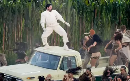 Bad Bunny Electrifies Super Bowl Halftime with Live Performance