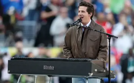 Charlie Puth to Perform National Anthem at Super Bowl 2026