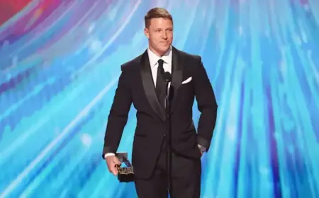 Christian McCaffrey Wins 2025 AP NFL Comeback Player of the Year