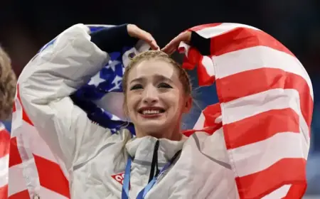 Amber Glenn Faces Mixed Reactions to U.S. Olympic Gold, Performance Critiqued