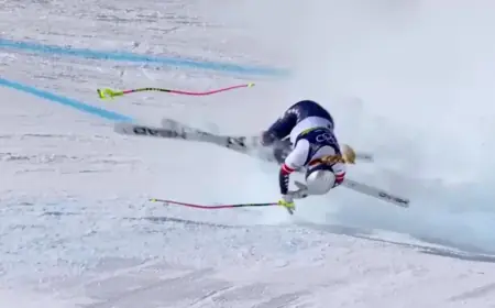 Why She Withdrew from the Downhill Race