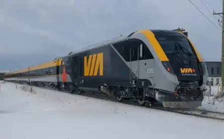 Siemens Issues Cause VIA Rail Service Cancellations