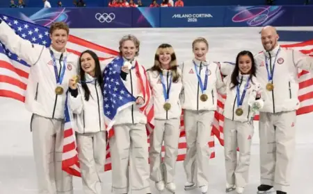Ilia Malinin Leads U.S. to Gold in Winter Olympics Team Skating