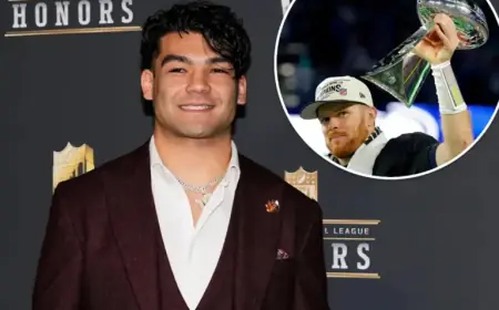 Puka Nacua Mentions Sam Darnold in Unusual Super Bowl Comment