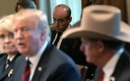 Stephen Miller Uses Graphic Images to Influence Trump in Presidential Messages