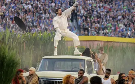 Bad Bunny Celebrates Love Over Hate at Super Bowl LX Performance