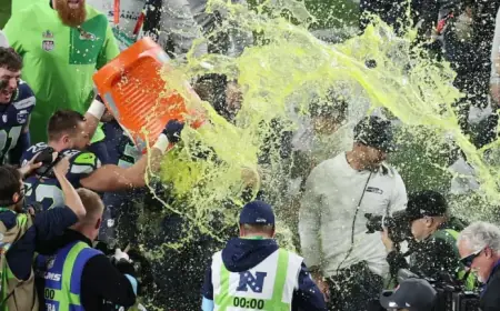 Football Fans Bet on Gatorade Shower Color: What Was It?