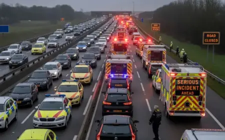 UK A19 Closure After Major Crash Sparks Significant Commuter Delays