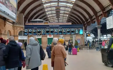 York Station Train Service Restored After Viaduct Pavement Collapse Disruption