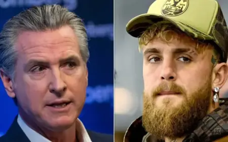 Gavin Newsom Calls Trump-Supporting Boxer a ‘Snowflake’