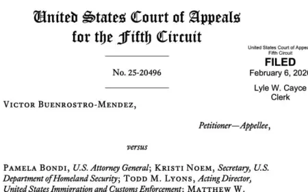 Fifth Circuit Judges Grant Trump Approval for Mass Detentions