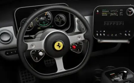 Electric Ferrari Luce Unveils Interior: A Fusion of Apple and Ferrari Design