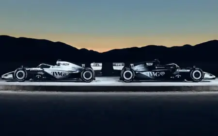 Cadillac Unveils Dual-Sided Livery for Inaugural F1 Season