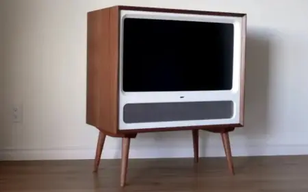 Stylish 2026 TV Designs Showcased in Wooden Cases