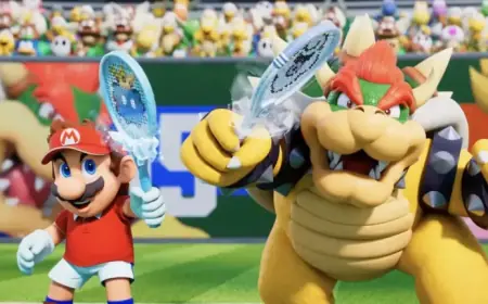 Mario Tennis Fever Delivers a Cinematic Opening Movie