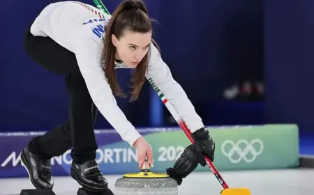 Stefania Constantini Reaches Mixed Doubles Curling Semi-Finals at Milano Cortina 2026