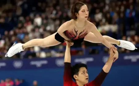 “Amazing Japanese Duo Captivate Crowd with Stellar Figure Skating Performance”