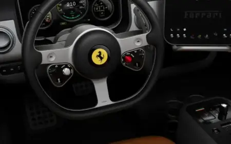 Jony Ive Designs Interior for Ferrari’s First Electric Vehicle