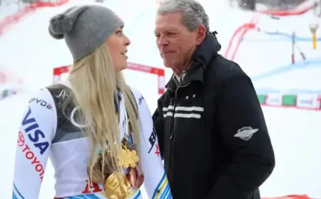 Lindsey Vonn’s Father Declares Olympic Crash Ends Her Skiing Career