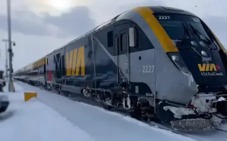 Via Rail Cancels Ottawa Trains on Monday
