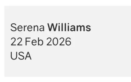 Serena Williams Officially Reinstated