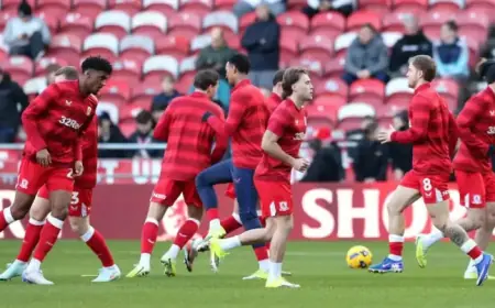 Middlesbrough Squad Enters Challenging Stretch with Strong Confidence