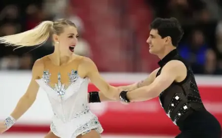 Canadian Ice Dancers Gilles and Poirier Pursue Olympic Quest