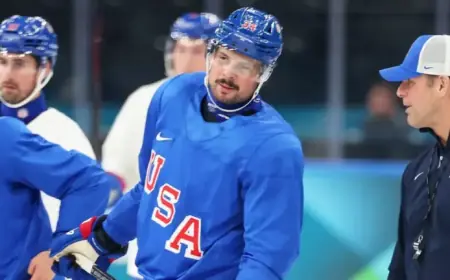 Matthews Leads Team USA as Olympic Captain, ‘Extremely Honored’