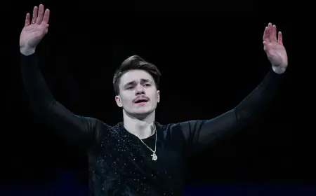 Maxim Naumov arrives at Olympics carrying family legacy into men’s event