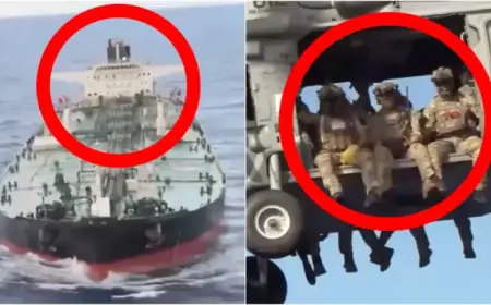 U.S. Commandos Capture Oil Tanker in Thrilling Footage: WATCH