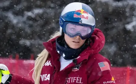 Lindsey Vonn’s Father Predicts Career Ending After Latest Crash
