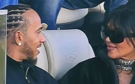 Lewis Hamilton and Kim Kardashian go public at Super Bowl amid new spotlight