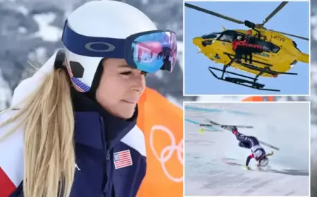 Lindsey Vonn Reflects on Olympic Crash: ‘I Have No Regrets’