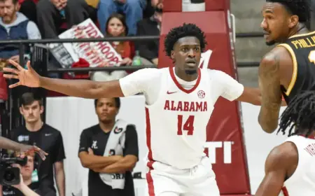 Court Rules on Charles Bediako’s Eligibility for Alabama Basketball Play