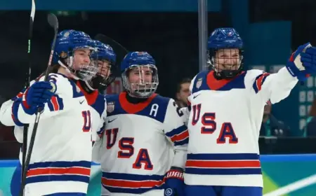U.S. Secures Third Consecutive Win in Olympic Women’s Hockey