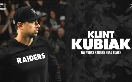 Klint Kubiak Appointed as Las Vegas Raiders Head Coach