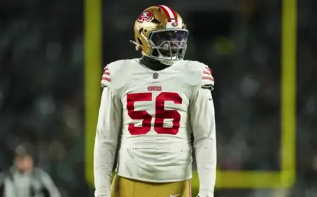 49ers’ Keion White Suffers Ankle Shooting Incident Monday Morning