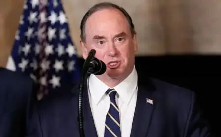 Navy Secretary John Phelan Appears in Epstein Flight Records