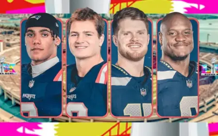 Super Bowl 2026: Drake Maye, Sam Darnold, Bad Bunny Headline California Event