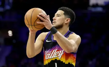 Devin Booker Joins NBA All-Star 3-Point Contest for Fifth Time