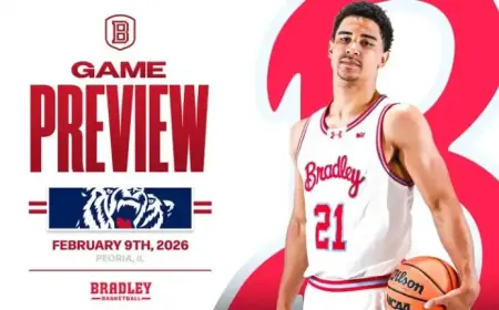 Bradley Braves Prepare to Face Belmont Bruins in MBB Showdown