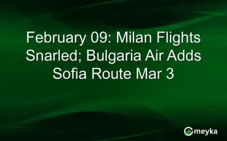 Bulgaria Air Expands with Sofia Route, Milan Flights Disrupted February 9