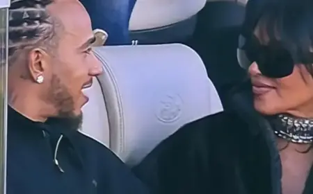 Kim Kardashian and Lewis Hamilton Ignite Dating Rumors at Super Bowl