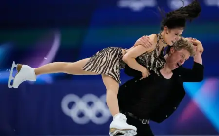 Madison Chock and Evan Bates Pursue Olympic Gold on Skating’s Edge
