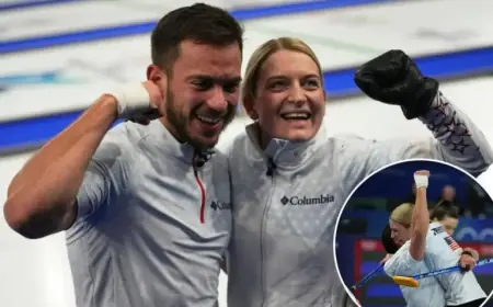 US Secures Curling Mixed Doubles Gold Spot with Olympic Victory Over Italy