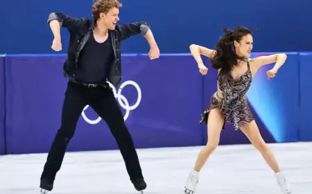 Madison Chock & Evan Bates Energize Milan, Narrowly Trail French in Rhythm Dance