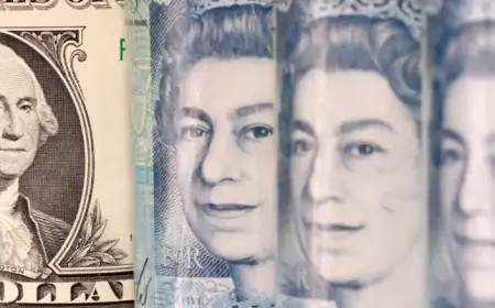 Sterling Falls Amid Starmer Crisis and Interest Rate Cut Speculation