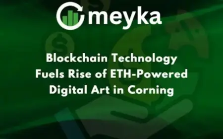 Blockchain Fuels ETH-Driven Digital Art Surge in Corning