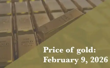 Gold Prices for February 9, 2026: Latest Update